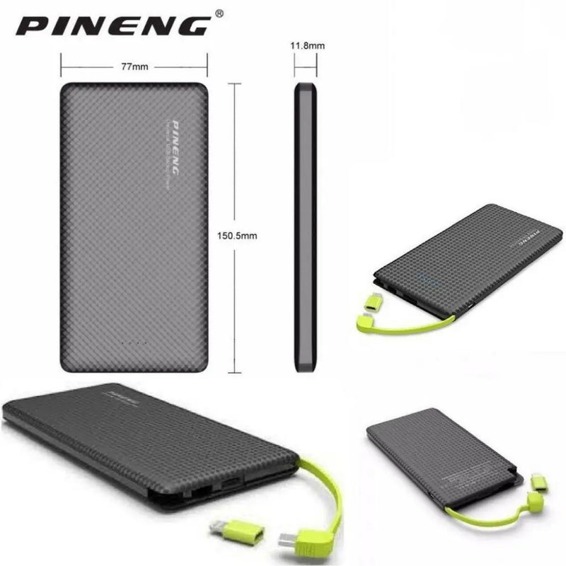 Carregador portátil Pineng Power Bank 10.000m Ah